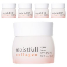 에뛰드 New 수분가득 콜라겐 크림, 75ml, 5개