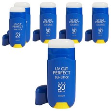 에네스티 유브이 컷 퍼펙트 썬스틱 SPF50+ PA+++, 23g, 6개
