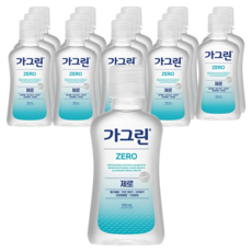 가그린 제로 구강청결제, 100ml, 15개
