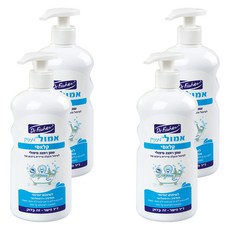 Dr.Fischer 費雪博士 寶貝舒敏護理沐浴油, 乾燥&敏感肌適用, 200ml, 歐盟化妝品嚴格認證, 4瓶