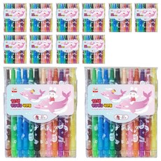 YOUNG ART 女童款Bangle Bangle彩色鉛筆, 12色, 6套