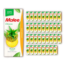 말리 파인애플 착즙 주스, 200ml, 36개