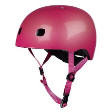 Micro Scooters 滑板活動用防護頭盔, ABS樹脂 保麗龍 海綿, S, 消光莓果, 1個