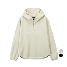 PanAm 字體Logo微刷毛連帽T