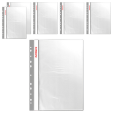 DATABANK 三田文具 11孔輕便軟質資料簿 A4 灰色 文件收納整理好幫手, 6本