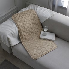 HANIL 碳纖維電熱坐墊 HE-HP02, 44 x 87 cm, 米色