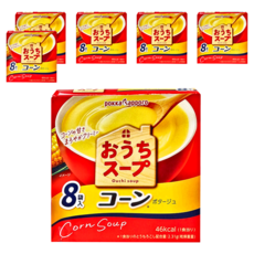 pokka sapporo 玉米濃湯 在家輕鬆做出美味玉米濃湯 烹調簡單 湯品快速上桌 濃郁香醇 口感絕佳, 96g, 8包, 6盒