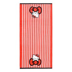 SANRIO 三麗鷗浴巾, 蝴蝶結kitty, 1條