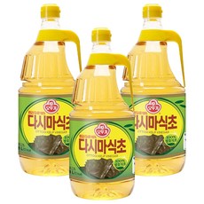 OTTOGI 不倒翁 昆布調理醋, 1.8L, 3瓶