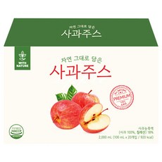 NatureBridge 蘋果汁, 100ml, 20入