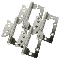 不鏽鋼簡易鉸鏈 2入 + 安裝用螺絲, 2套