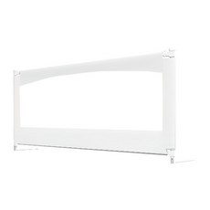 BETTER SLEEP BBZ 可調式兒童床邊護欄, 頂級材質, 可調節高度, 107cm, 白色, 1組