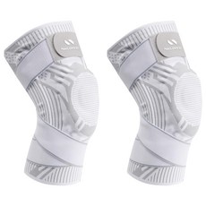 s-sportplus+ 運動護膝 新黑蜘蛛 qa1911 a2004003-02-03 白色, 2個