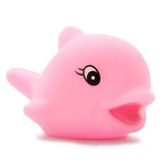 예꼬맘 LED 프렌즈 목욕놀이 완구, 돌고래(핑크), 1개