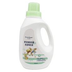PETER RABBIT 比得兔 多功能抗菌洗淨皂液 抗菌、除臭雙效合一 不含螢光劑、不含漂白劑 天然植物萃取溫和洗淨, 1L, 1瓶