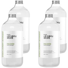 Stock 深層清潔洗衣精 正裝, 1L, 4個