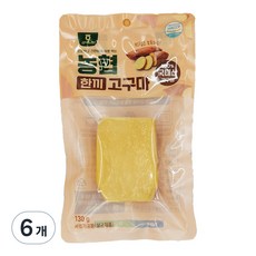 공덕농협 한끼 고구마, 6개, 130g