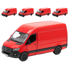 KiNSMAR Mercedes-Benz Sprinter 迷你車系列 隨機出貨, 5個