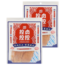 控肉控控 寵物肉乾 純肉手工 80g, 蜜汁雞柳, 2包