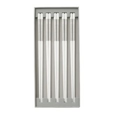 NEOFLAM 台灣原廠公司貨 FIKA系列 陶瓷筷, 筷子5雙, 白色, 1組