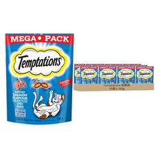 Temptations 喵愛餡 貓點心, 開胃甜鮭口味, 160g, 40包