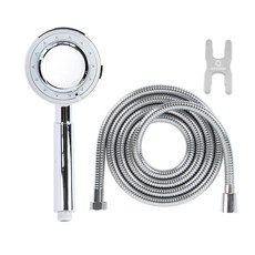 HOME DAUM 3種功能蓮蓬頭+軟管 2m, 1套, 單色