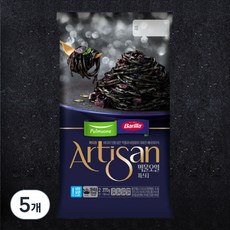 풀무원 바릴라 아티장 먹물 오일 파스타 2인분, 370g, 5개