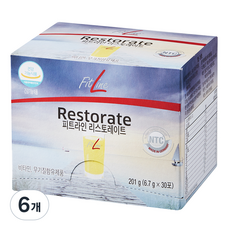 피트라인 리스토레이트 30p, 201g, 6개 201g, 6개