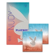 플레이보이 NUDY 울트라씬 초박형 콘돔, 1개, 12개입