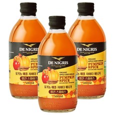 DE NIGRIS 德尼格斯 南瓜風味蘋果醋, 3個, 500ml