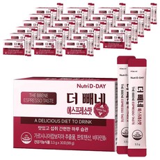 뉴트리디데이 더 빼네 에스프레소맛, 99g, 24개