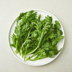 국내산 유기농 인증 쑥갓, 1개, 150g