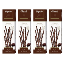 Cupido 巧克力棒，比利時原裝進口，獨特醇厚綿細滋味, 75g, 4盒