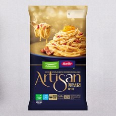 풀무원 바릴라 아티장 까르보나라 파스타 2인분, 600g, 1개