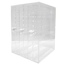 葉子小舖 壁掛壓克力耳環展示盒, 3抽, 1個