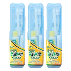 白人 旅遊樂護理組 男士 40g 旅行便攜組 口腔清潔 刮鬍護理, 3組