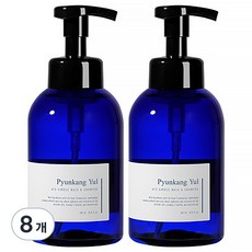 편강율 아토 버블 워시 앤 샴푸, 500ml, 8개