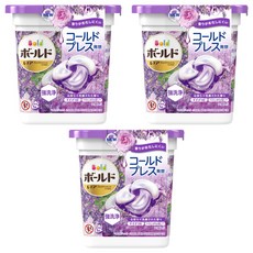 Bold 日本原裝進口 雙色4D洗衣球 薰衣草香 紫色, 11顆, 3盒