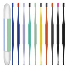 塑膠雙頭挖耳棒 10件組, 1組