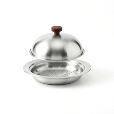comet 家用不鏽鋼圓頂蒸籠 + 鍋蓋組, 1套, 28cm