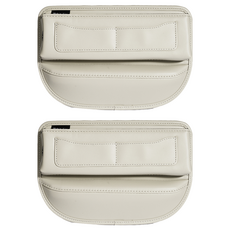 리버폭스 차량용 완전편해 틈새쿠션 정리함, 코튼베이지, 2개