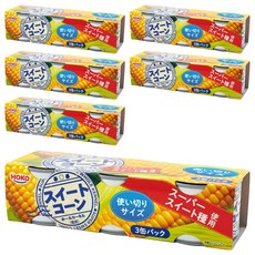 HOKO 寶幸 超甜玉米罐 3入組, 使用超級甜玉米品種, 100g, 18罐