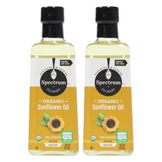 Spectrum Naturals 葵花籽油, 473ml, 2個