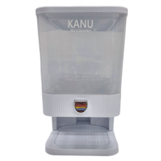 KANU 透明米桶 - 白色 5kg, 1265g, 1個