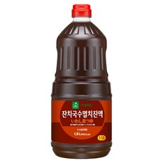 이엔푸드 잔치국수 멸치진액, 1.8L, 1개