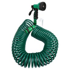 미르홈퍼니 스프링 다기능 물 분사기 호스 7.5m, 혼합색상, 1개