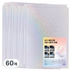 리코즈 DIY 만능 올라운드 코팅 시트지 도트, 60개, A4