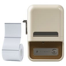 NIIMBOT 標籤機 附標籤紙 B21S, 白色, 1組