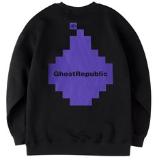 GHOST REPUBLIC Water Drop Pixel Overfit 衛衣 GMT-1105