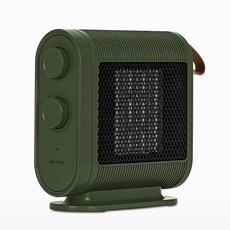 듀플렉스 미니 온풍기, DP-AK15FH, 아미그린